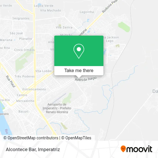 Alcontece Bar map