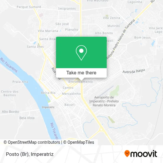 Posto (Br) map