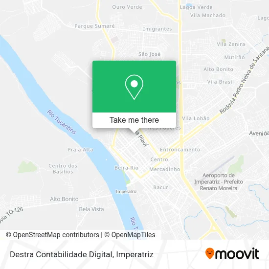 Destra Contabilidade Digital map