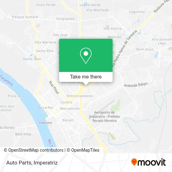 Auto Parts map