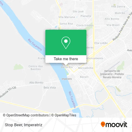 Stop Beer map