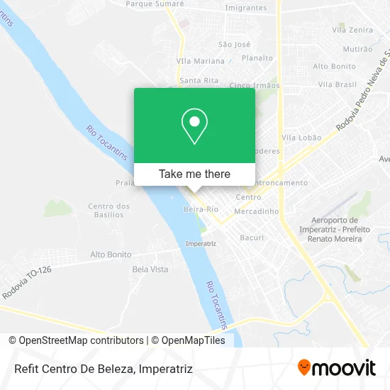 Refit Centro De Beleza map