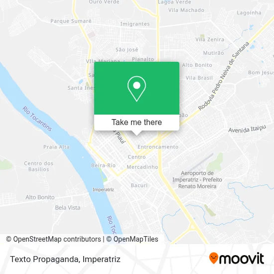 Texto Propaganda map