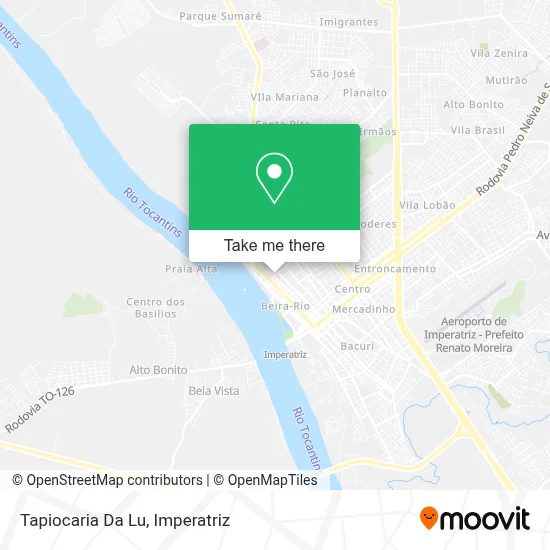 Tapiocaria Da Lu map