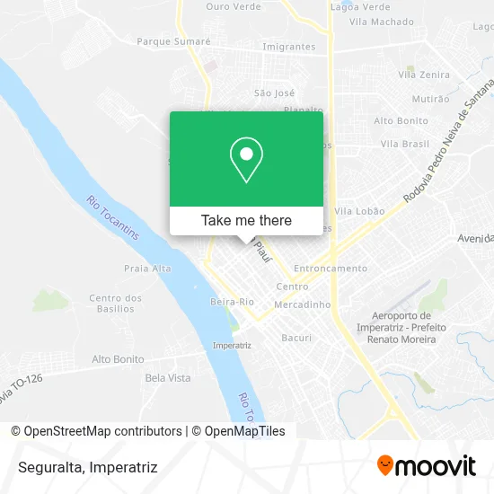 Seguralta map
