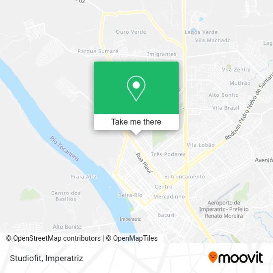 Studiofit map