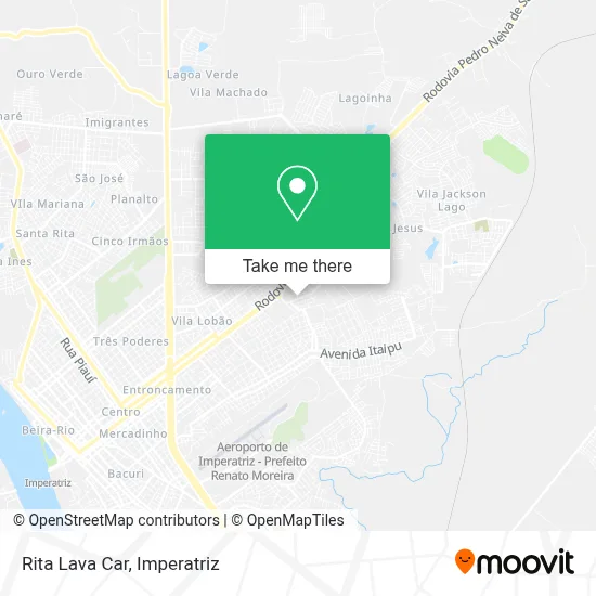 Rita Lava Car map