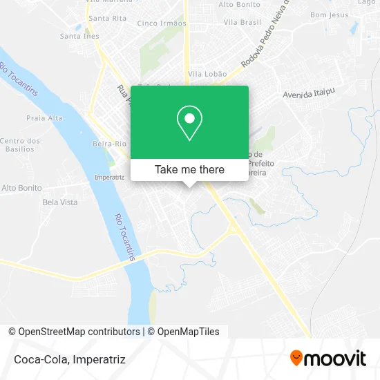 Coca-Cola map