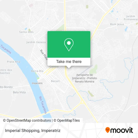 Imperial Shopping map