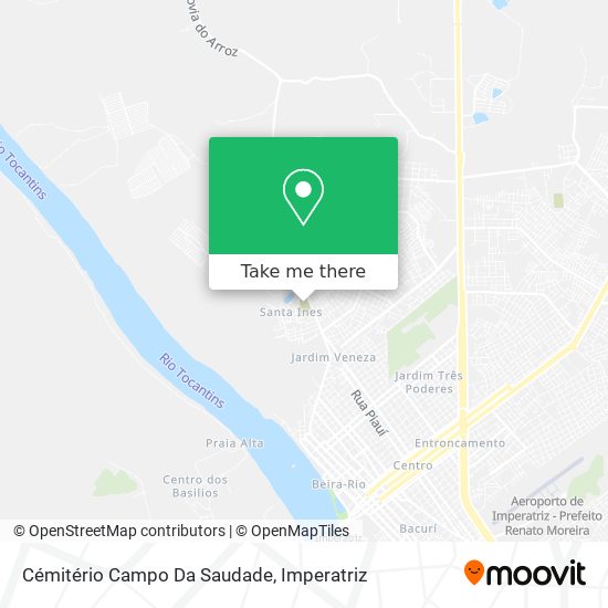 Cémitério Campo Da Saudade map