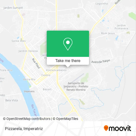 Pizzarela map