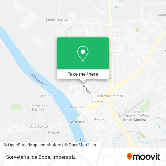Sorveteria Ice Bode map