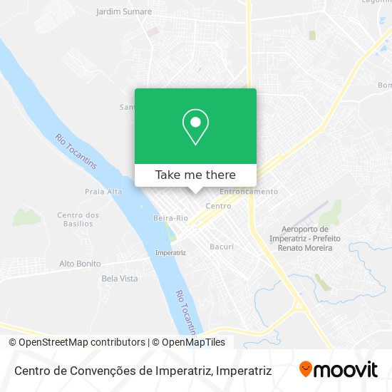 Centro de Convenções de Imperatriz map