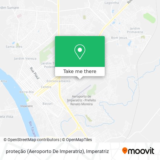 proteção (Aeroporto De Imperatriz) map