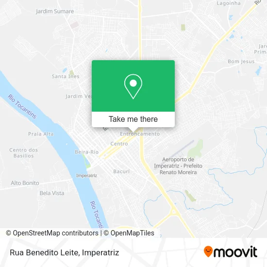 Rua Benedito Leite map