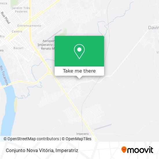 Conjunto Nova Vitória map