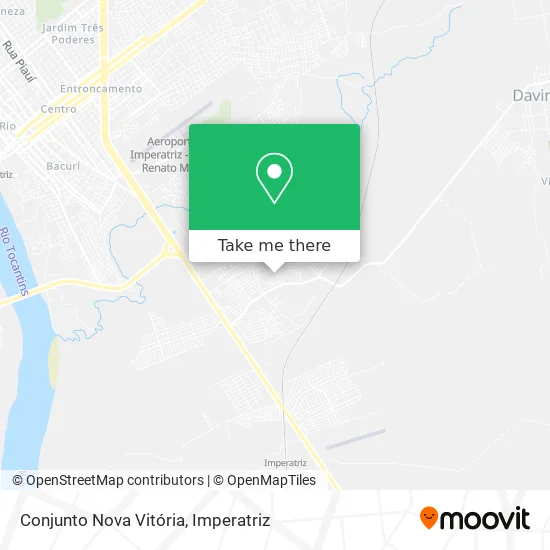 Conjunto Nova Vitória map