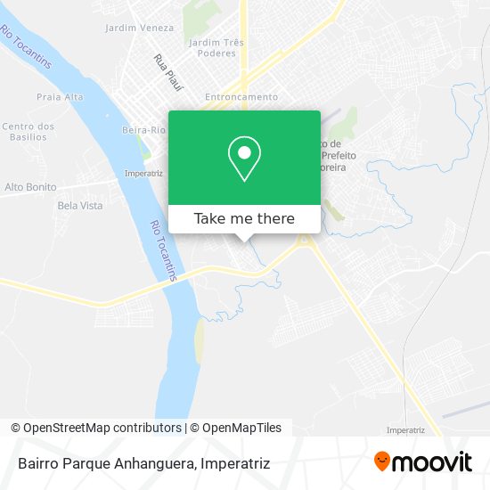 Bairro Parque Anhanguera map