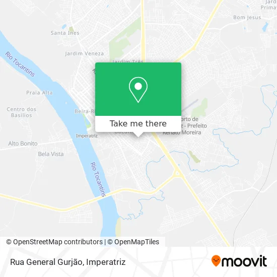 Rua General Gurjão map