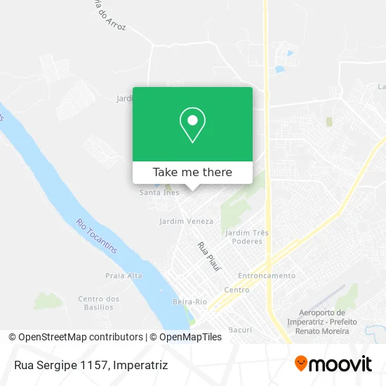 Rua Sergipe 1157 map