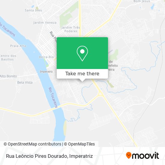 Rua Leôncio Pires Dourado map