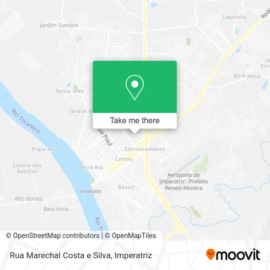 Rua Marechal Costa e Silva map