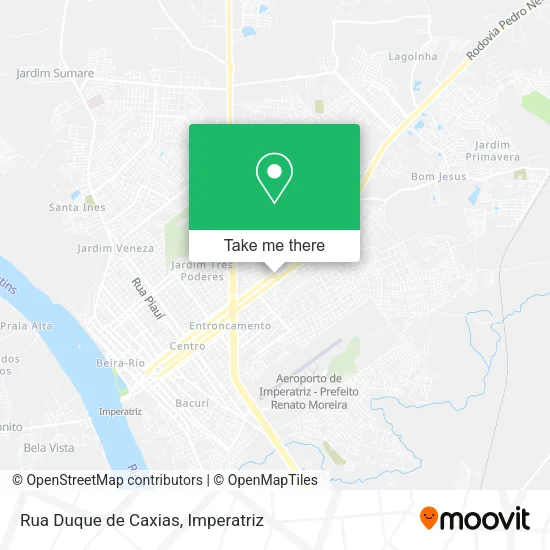 Rua Duque de Caxias map