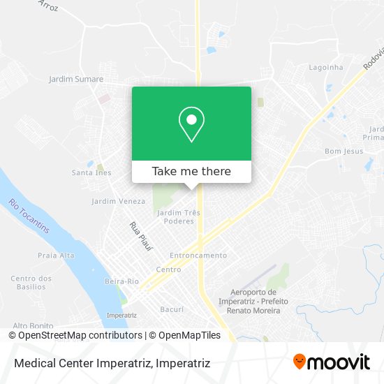 Medical Center Imperatriz map