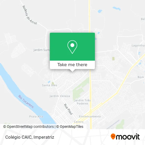 Colégio CAIC map