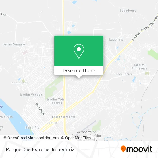 Parque Das Estrelas map