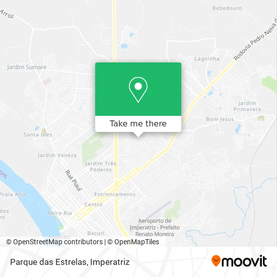 Parque das Estrelas map