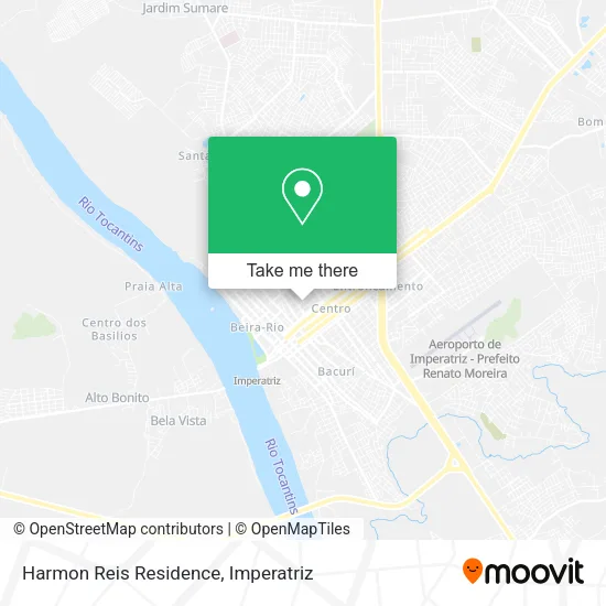 Harmon Reis Residence map