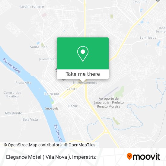 Elegance Motel ( Vila Nova ) map