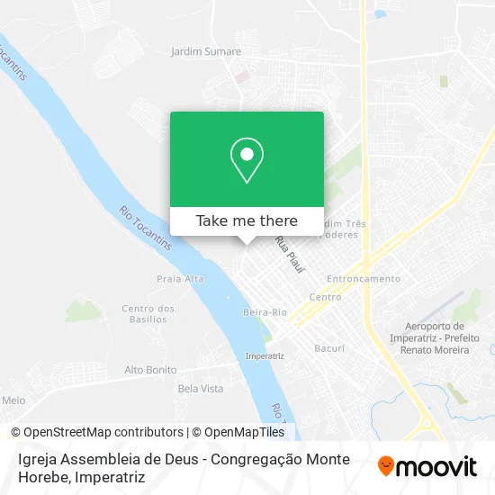 Igreja Assembleia de Deus - Congregação Monte Horebe map