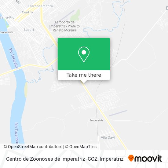 Centro de Zoonoses de imperatriz -CCZ map