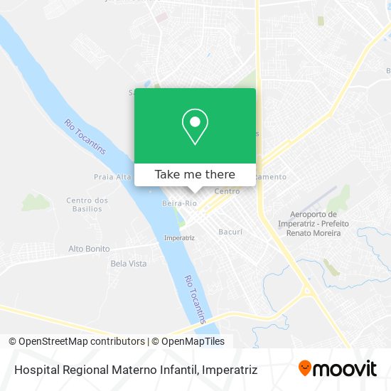 Hospital Regional Materno Infantil map