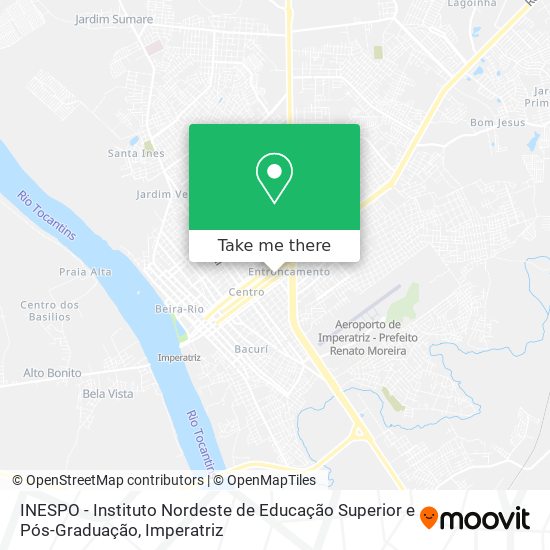 INESPO - Instituto Nordeste de Educação Superior e Pós-Graduação map