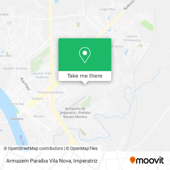 Armazem Paraíba Vila Nova map