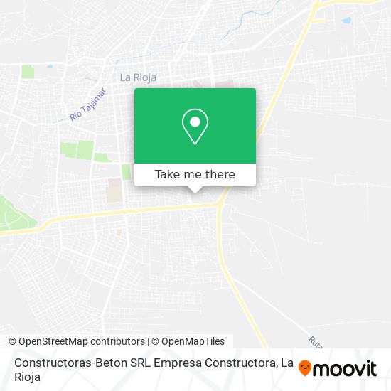 Constructoras-Beton SRL Empresa Constructora map