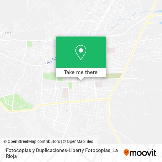 Mapa de Fotocopias y Duplicaciones-Liberty Fotocopias