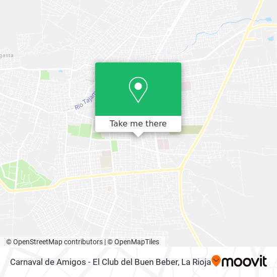 Mapa de Carnaval de Amigos - El Club del Buen Beber