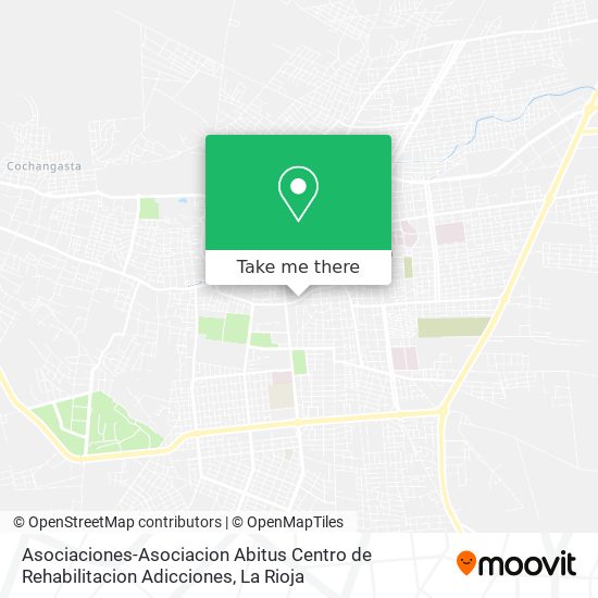 Asociaciones-Asociacion Abitus Centro de Rehabilitacion Adicciones map