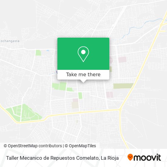 Mapa de Taller Mecanico de Repuestos Comelato