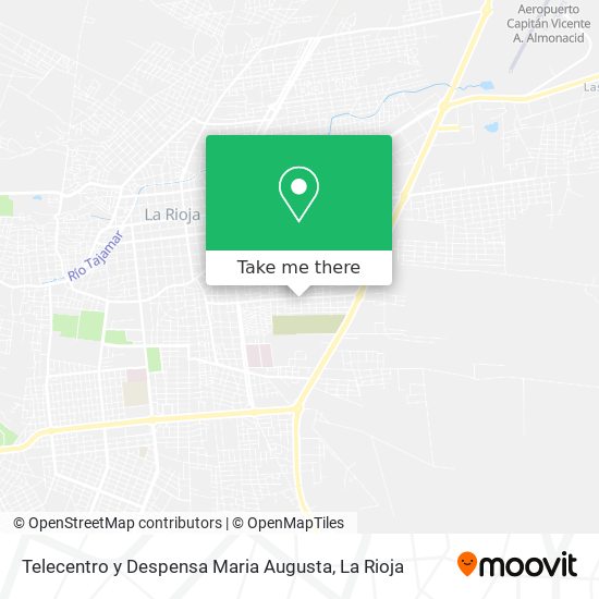 Mapa de Telecentro y Despensa Maria Augusta
