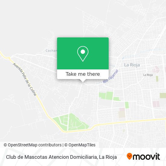 Club de Mascotas Atencion Domiciliaria map