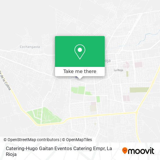 Catering-Hugo Gaitan Eventos Catering Empr map