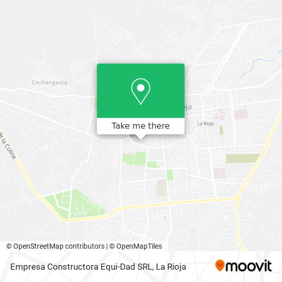 Mapa de Empresa Constructora Equi-Dad SRL