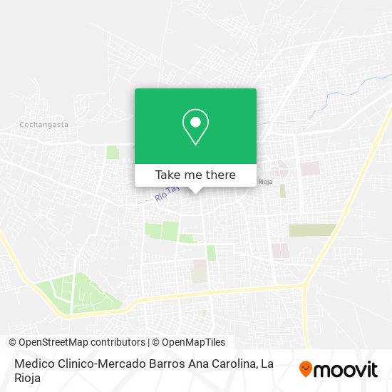 Medico Clinico-Mercado Barros Ana Carolina map