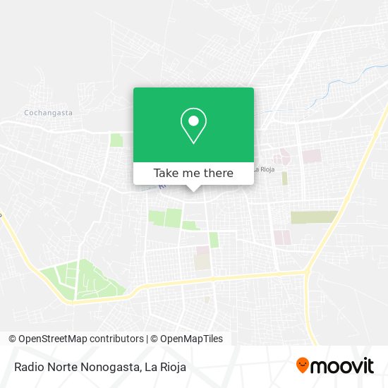 Radio Norte Nonogasta map