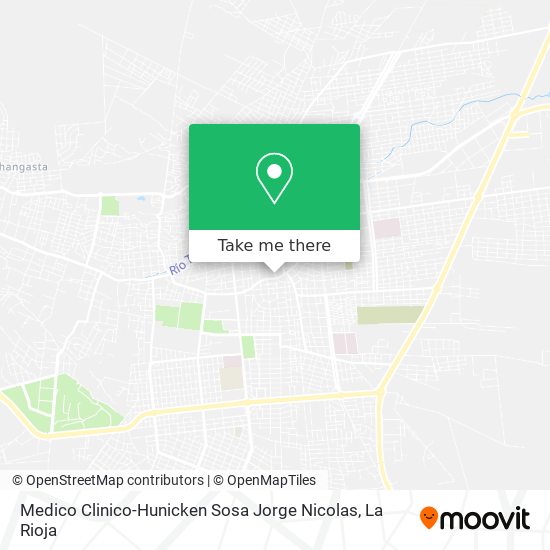 Medico Clinico-Hunicken Sosa Jorge Nicolas map